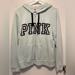 Victoria’s Secret light blue zippy. Size L
